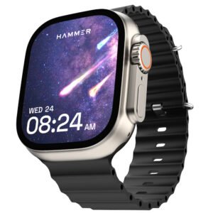 HAMMER Ultra Classic 2.01" Bluetooth Calling Smart Watch (Black)